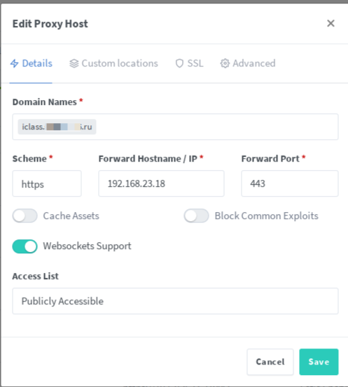 Настройка Nginx Proxy Server для Moodle