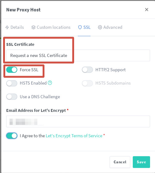 Настройка SSL-сертификата Let's Encrypt в Nginx Proxy Manager